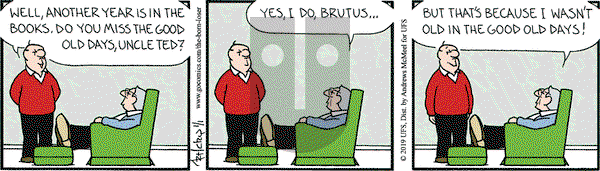 The Born Loser on Tuesday January 1, 2019 Comic Strip