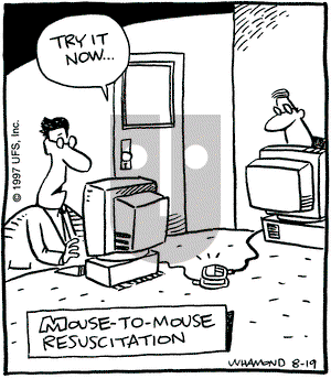 Reality Check on Tuesday August 19, 1997 Comic Strip