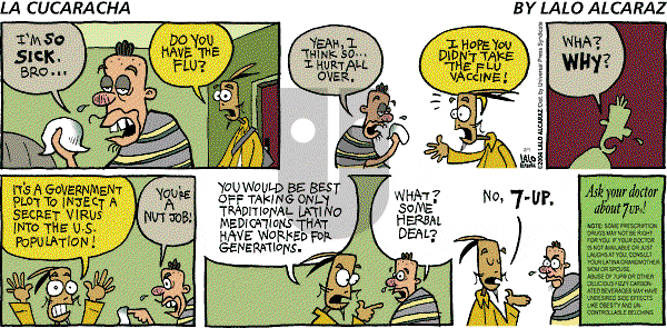 La Cucaracha on Sunday February 1, 2004 Comic Strip