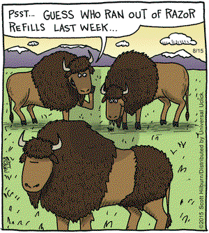 The Argyle Sweater on Saturday August 15, 2015 Comic Strip