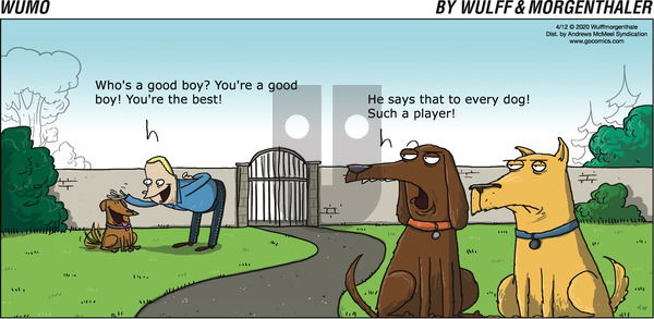WuMo on Sunday April 12, 2020 Comic Strip