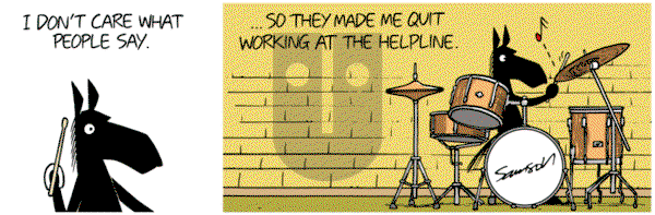 Dark Side of the Horse on Sunday November 30, 2014 Comic Strip
