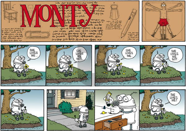 Monty on Sunday July 1, 2012 Comic Strip