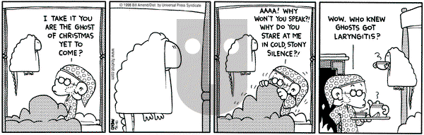 FoxTrot - Wednesday December 16, 1998 Comic Strip