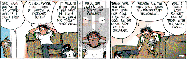 Get Fuzzy on Wednesday February 3, 2010 Comic Strip