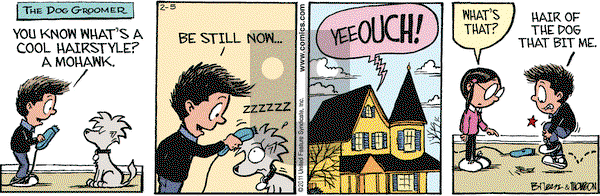 Grand Avenue on Saturday February 5, 2011 Comic Strip
