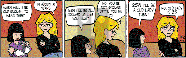 Luann on Saturday October 13, 2012 Comic Strip