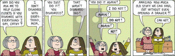 Cathy Classics on Friday March 9, 2007 Comic Strip
