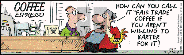 Frank and Ernest on Monday September 29, 2014 Comic Strip