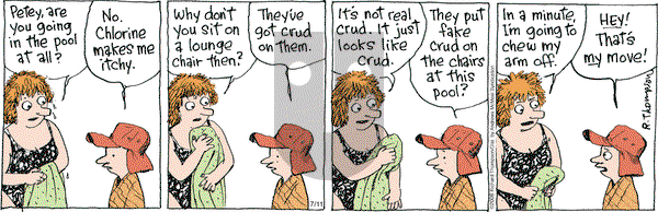 Cul de Sac on Wednesday July 11, 2018 Comic Strip
