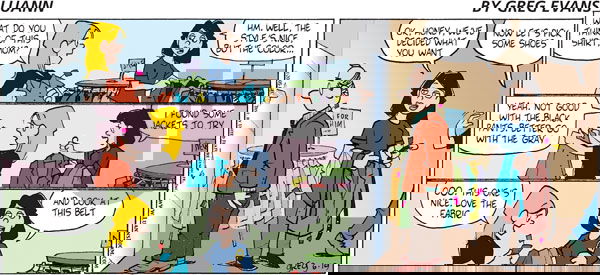 Luann on Sunday June 19, 2005 Comic Strip