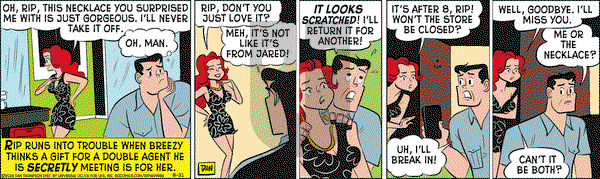Rip Haywire on Wednesday August 31, 2016 Comic Strip