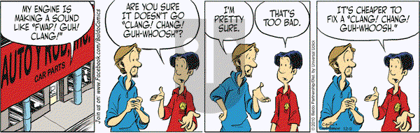 Baldo on Wednesday December 9, 2015 Comic Strip