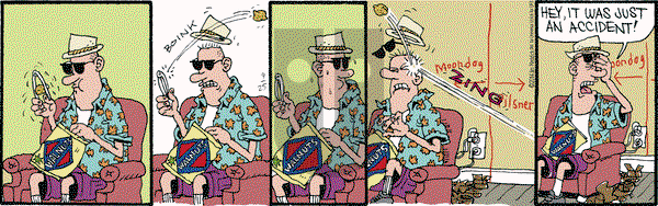 Monty on Thursday September 25, 2014 Comic Strip