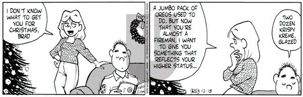Luann on Wednesday December 18, 2002 Comic Strip