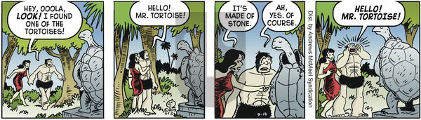 Alley Oop on Wednesday September 18, 2019 Comic Strip