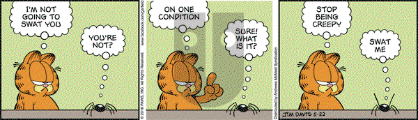 Garfield on Tuesday May 22, 2018 Comic Strip