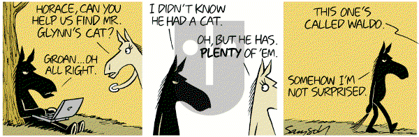 Dark Side of the Horse on Friday April 22, 2011 Comic Strip