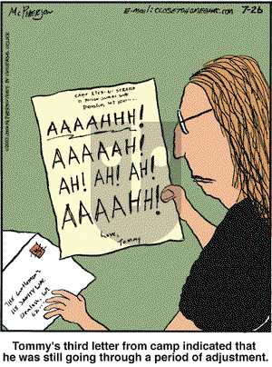 Close to Home on Monday July 26, 2010 Comic Strip