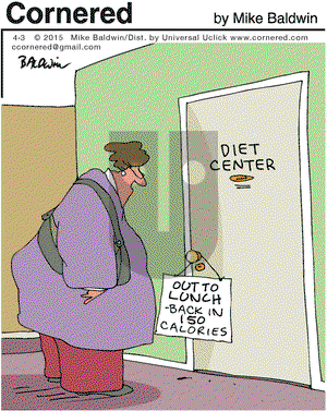 Cornered on Friday April 3, 2015 Comic Strip