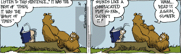 The Grizzwells on Thursday April 9, 2015 Comic Strip