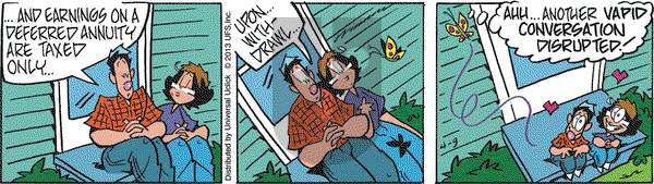 Rose is Rose on Tuesday April 9, 2013 Comic Strip