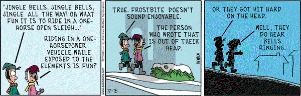 Grand Avenue on Wednesday December 16, 2020 Comic Strip