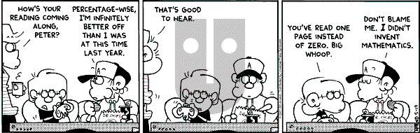 FoxTrot on Saturday May 19, 2001 Comic Strip