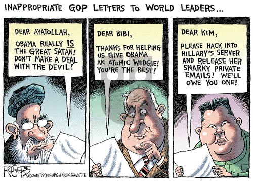 Rob Rogers on Friday March 13, 2015 Comic Strip