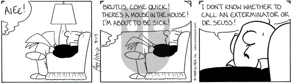 The Born Loser on Thursday September 17, 1998 Comic Strip