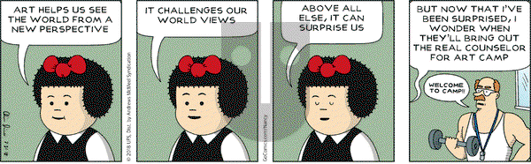 Nancy on Tuesday July 31, 2018 Comic Strip