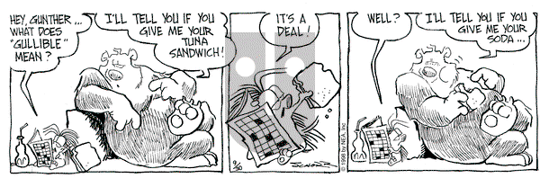 The Grizzwells on Wednesday September 30, 1998 Comic Strip