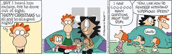 Baby Blues on Wednesday December 24, 2014 Comic Strip