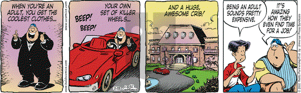 Baldo on Monday July 15, 2002 Comic Strip