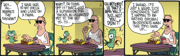 Monty - Monday January 18, 2021 Comic Strip