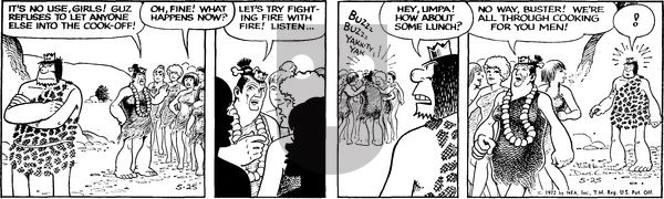 Alley Oop on Thursday May 25, 1972 Comic Strip