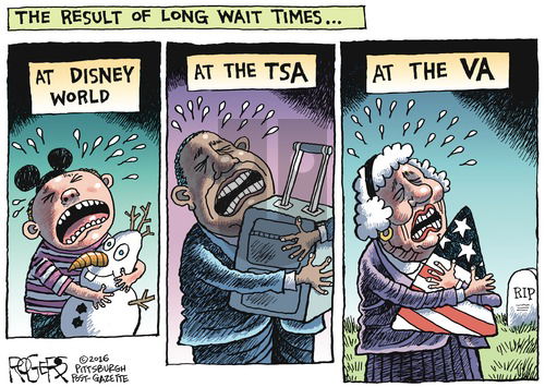 Rob Rogers on Sunday May 29, 2016 Comic Strip