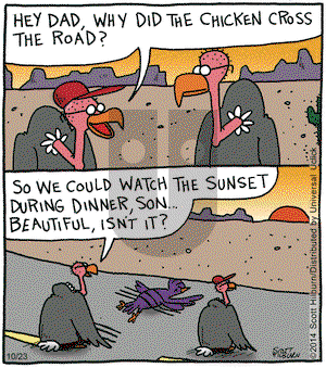 The Argyle Sweater on Thursday October 23, 2014 Comic Strip