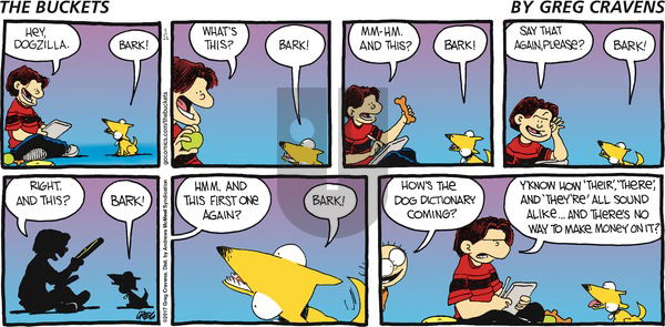 The Buckets on Sunday March 26, 2017 Comic Strip