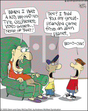 The Flying McCoys on Monday May 19, 2025 Comic Strip