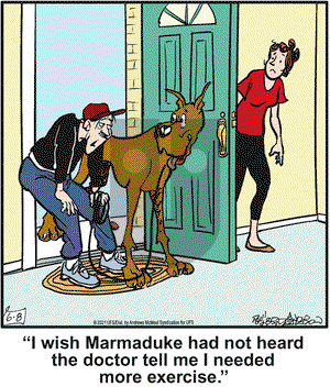 Marmaduke on Tuesday June 8, 2021 Comic Strip