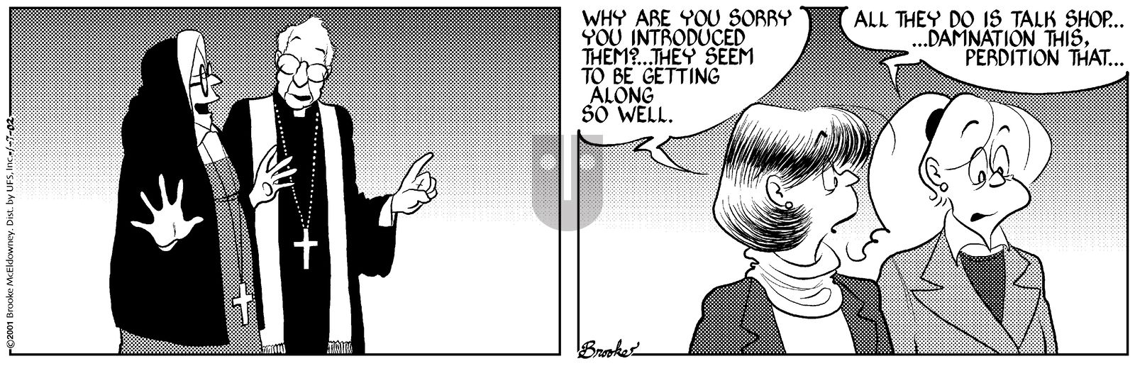 9 Chickweed Lane - Monday January 7, 2002 Comic Strip