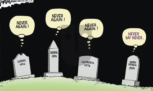 Robert Ariail on Sunday February 23, 2014 Comic Strip