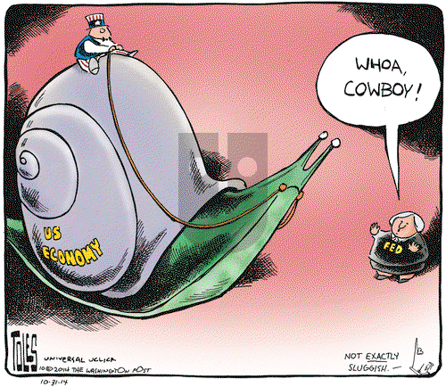 Tom Toles on Friday October 31, 2014 Comic Strip