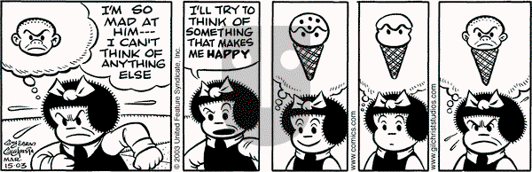 Nancy on Saturday March 15, 2003 Comic Strip
