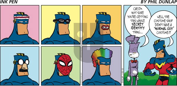 Ink Pen on Sunday January 22, 2012 Comic Strip