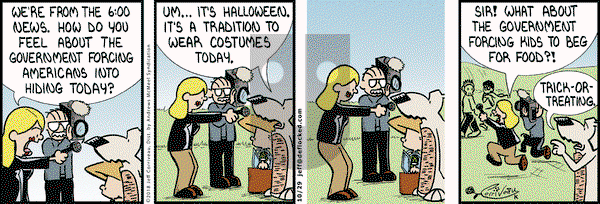 DeFlocked on Monday October 29, 2018 Comic Strip