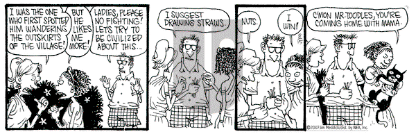 Monty on Wednesday August 15, 2007 Comic Strip