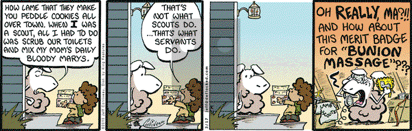 DeFlocked on Wednesday March 17, 2010 Comic Strip