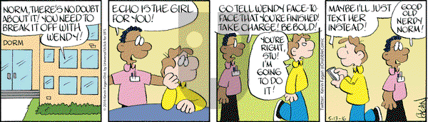 Drabble on Friday May 13, 2016 Comic Strip